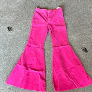 Brand new, never worn, We The Free size 29 pink velvet jeans.